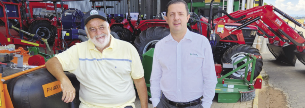 Luiz Fernando Ribeiro (presidente) e Ricardo de Oliveira Garcia (superintendente)